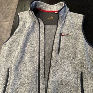 Orvis Fleece Vest Gray Size Large